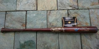 RARE SIGNED INDIANS RED SOX TERRY FRANCONA GAME BAT PROOF 2X WS CHAMP 2