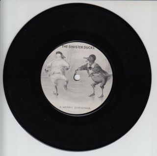 Sinister Ducks - March Of/old Gangsters Never Die Rare Uk 7”single Bauhaus David J