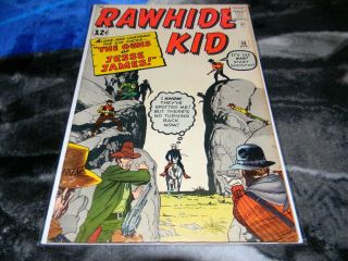 Rawhide Kid 33 Rare Early Marvel Stan Lee Jack Kirby Jack Davis