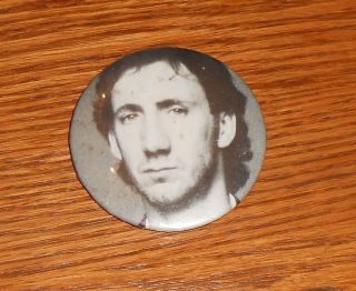 Pete Townshend Button Pin Promo 1 1/4” The Who Rare