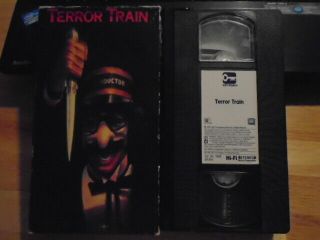 Rare Oop Terror Train Vhs Film 1980 Horror Jamie Lee Curtis David Copperfield