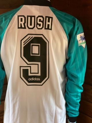 Liverpool Ian Rush Wales Long Sleeve 1994 Away Shirt Large Rare