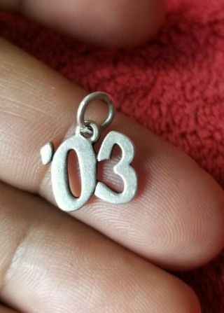 James Avery sterling silver 925 rare year 2003 Charm 2