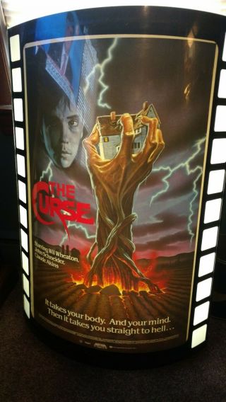 The Curse Rare 27x 41 One Sheet Poster Horror 1987 Great Artwork