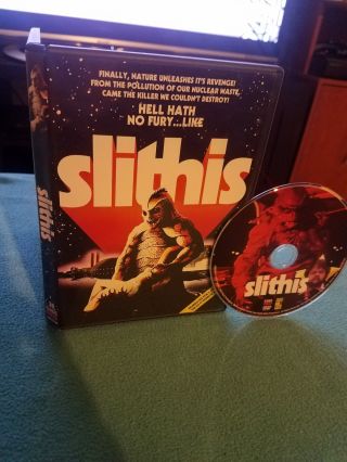 Slithis (dvd) Code Red Rare Oop Horror