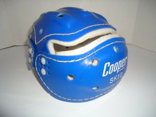 Vintage Blue Cooper SK10 Hockey Hurling Skateboard Helmet Canada Rare 3