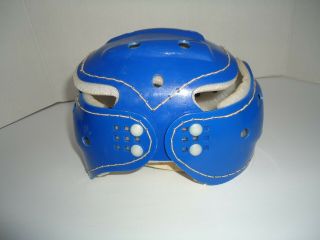 Vintage Blue Cooper SK10 Hockey Hurling Skateboard Helmet Canada Rare 4
