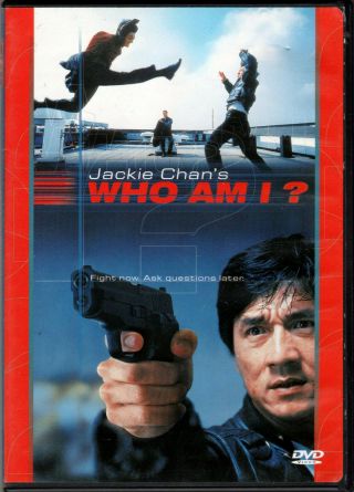 Who Am I? The Jackie Chan Movie On Dvd Of Martial Arts A Kung Fu Master Rare Oop