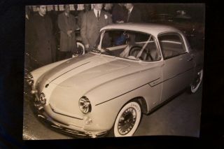 Fiat 600 Special Bodied By Viotti Photograph.  Very Rare,