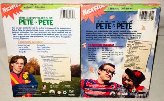 Rare OOP The Adventures of Pete and Pete DVD - Seasons One And Two 1 & 2 2