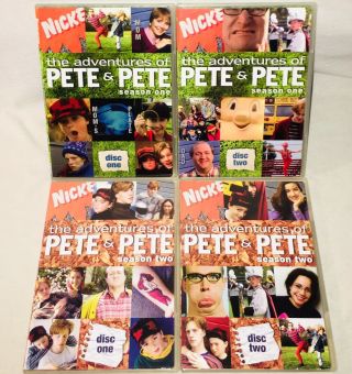 Rare OOP The Adventures of Pete and Pete DVD - Seasons One And Two 1 & 2 3