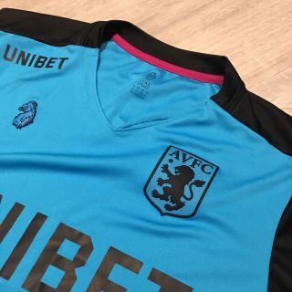 Aston Villa Luke 2018/19 Training Football Shirt Size Small S Rare 99p
