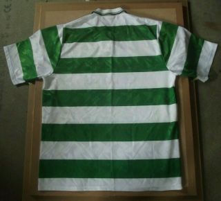 Celtic 1989 1991 Home Shirt RARE Authentic (L) 3