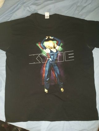 Rare Kylie Minogue Hyde Park Summer 2015 T - Shirt Xl Merch Golden Tour Live