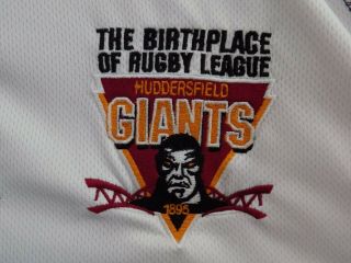 RARE Huddersfield Giants Kooga Rugby League Shirt Top Jersey Mens XL 4