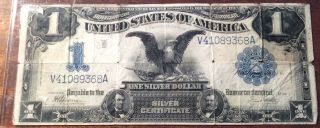Series Of 1899 Silver Certificate $1 Large Note Rare