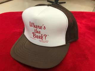 Vintage Trucker Hat Cap Mesh Where 