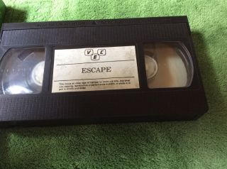 ESCAPE FROM HELL VHS Sexploitation Women In Chains Prison Jungle VEC RARE 1980 2