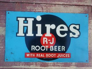 Rare Hires Root Beer Sign