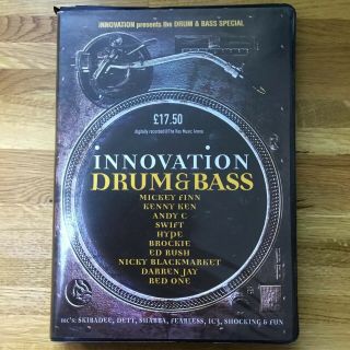 Innovation - The Drum & Bass Special - Rave Cassette 8 Pack Rare Jungle Complete