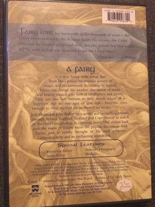 The Fairy Faith (DVD 2001) John Walker Documentary Rare Out Of Print 2