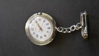 Vintage Mechanical Nurse Fob Watch Unique Rare Dial