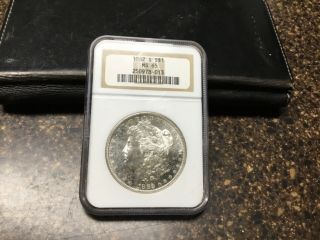 1882 - S Morgan Silver Dollar Pcgs Ms65 Massive Toning Rev Rare