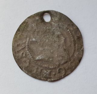 Sweden medieval silver coin,  Erik XIV Ferding (1/4 Mark) s.  d,  Reval - 2R Rare 3