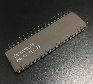 Rare Intel MD8086/B CPU DIP40 5MHz Vintage 8086 Processor 2