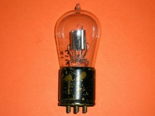 Very Rare Telefunken Re58 \ Uv201 Triode,  Power Output Tube,  1925,  Tv 7 D\u