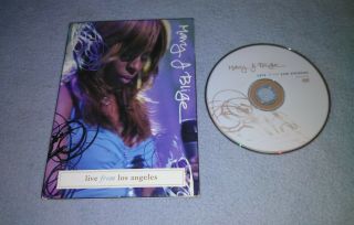 Mary J.  Blige - Live In Los Angeles (dvd 2004 With Insert) Rare Oop