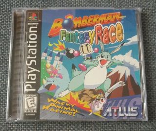 Bomberman Fantasy Race Playstation 1 Ps1 Ps2 Ps3 Complete Rare