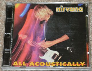 Nirvana All Acoustically Rare Cd Kts 253 1994 Italian Import