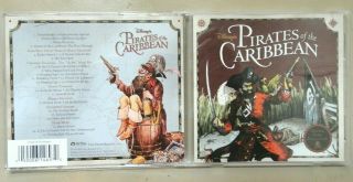 Pirates Of The Caribbean - Disney Theme Park Exclusive Soundtrack Cd Rare