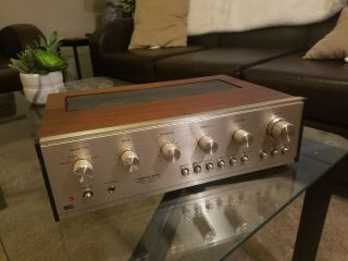 Rare Realistic Sa - 1000a Stereo Integrated Amplifier Walnut