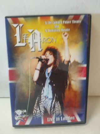 Lee Aaron @live In London 1985 - Dvd Rare Female Metal/rock/aor