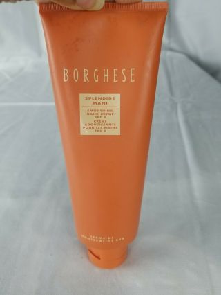 Borghese Splendide Mani Hand Cream Lotion 7 Oz 200 Ml Wow Moisturize Body Rare