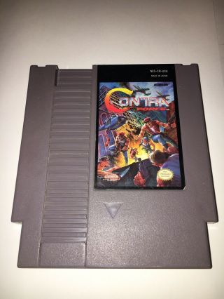 Contra: Force Nintendo Nes 1992 Rare Cartridge Only