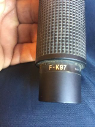 Sony F - K97 Cardioid Dynamic Microphone 2500 Impedance Made In Japan RARE 6