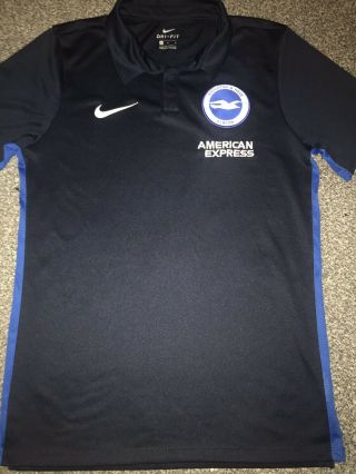 Brighton And Hove Albion Polo Shirt Medium Rare