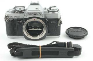 [rare N Mint] Minolta X - 700 Mps Silver 35mm Slr Film Camera Body From Japan 222