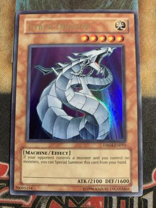 Yugioh Cyber Dragon Dr04 - En015 Ultra Rare