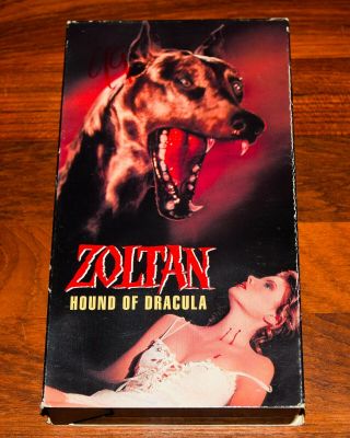 Zoltan Hound Of Dracula Vhs (1977) Rare Horror Film