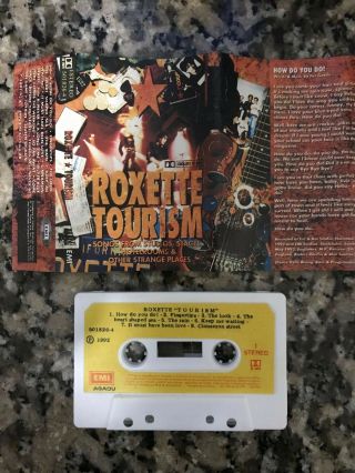 Roxette Tourism Rare Uruguay Cassette Tape
