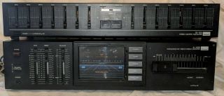 Sansui A - 1100 Integrated Dc Servo Stereo Amplifier & Se - 300 Eq Rare Vintage