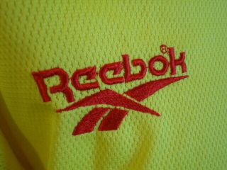 LIVERPOOL 1997 Reebok LONG SLEEVED Yellow Away Shirt XL Adults Rare 7