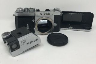 RARE Nikon F w/Photomic Finder - EP Engraving - Nippon Kogaku film camera 2