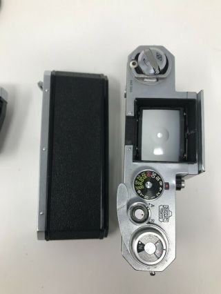 RARE Nikon F w/Photomic Finder - EP Engraving - Nippon Kogaku film camera 4
