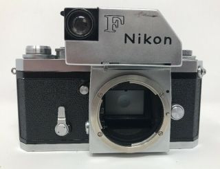 RARE Nikon F w/Photomic Finder - EP Engraving - Nippon Kogaku film camera 8