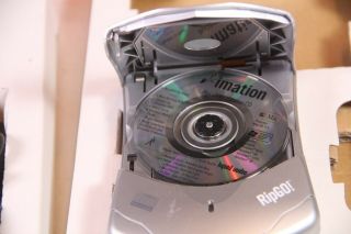 Imation RipGo Mini CD - R Burner WMA Player Rare - AS - IS Parts 8